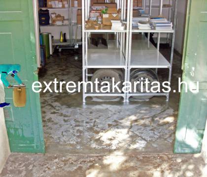 Árvíz utáni fertőtlenítés