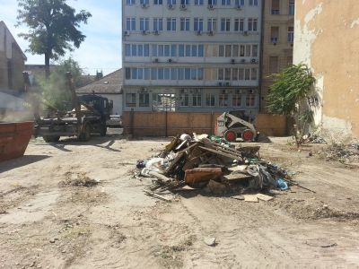 Lomtalanítás, zöldterületek kitisztása